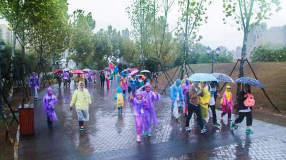 公益在路上，環(huán)保在心中！湘江電纜贊助并參與2016年綠行家20公里公益徒步籌款